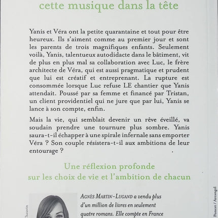 J’ai toujours cette musique dans la tête – Agnès Martin-Lugand – roman contemporain émotion amour reconstruction deuil d’occasion - Livre
