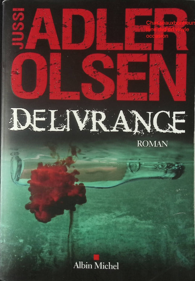 Thriller Délivrance Jussi Adler-Olsen Département V tome 3 polar nordique enquête suspense crime livre occasion - Livre