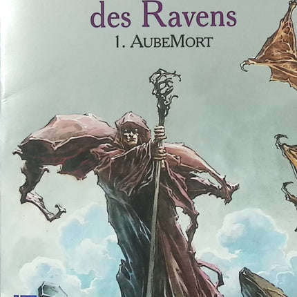Roman fantasy épique Les Chroniques des Ravens - Tome 1 AubeMort – James Barclay aventure guerriers magie dark fantasy occasion - Livre