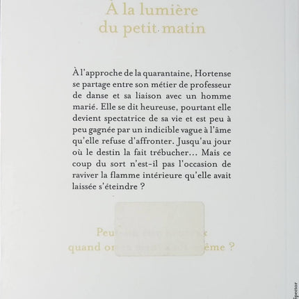 À la lumière du petit matin – Agnès Martin-Lugand – roman contemporain émotion reconstruction amour deuil renaissance d’occasion - Livre