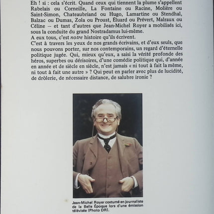 Prophéties de Nostradamus pour le Roy François – Jean-Michel Royer – essai histoire Nostradamus prophéties Renaissance France d'occasion - Livre