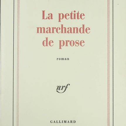 Roman policier humoristique La Petite Marchande de prose Daniel Pennac enquête Malaussène humour livre occasion - Livre