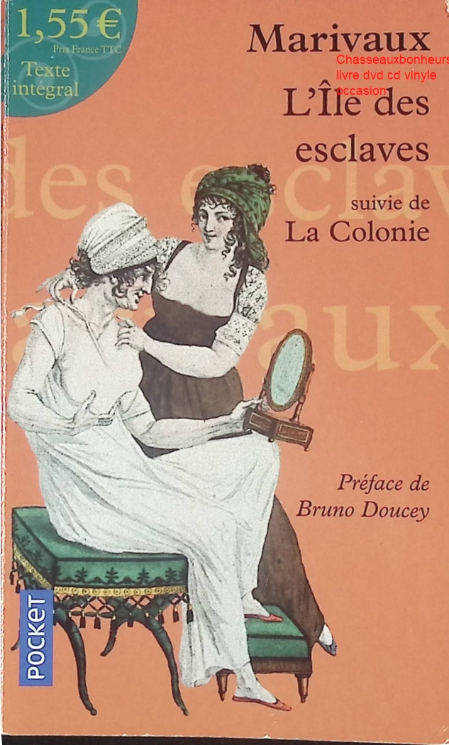 Théâtre classique L’Île des esclaves La Colonie Marivaux comédie XVIIIe siècle satire sociale livre occasion - Livre