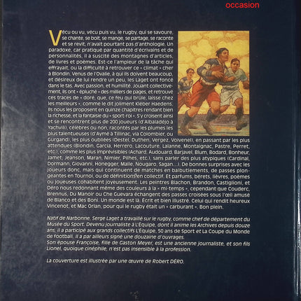 Le Rugby en Toutes Lettres – Françoise Laget Lionel Laget Serge Laget – livre rugby histoire culture sport d'occasion - Livre
