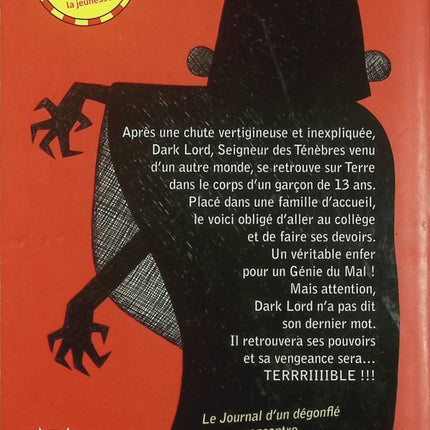 Roman jeunesse fantasy humour Dark Lord - Tome 1 - Un Démon Au Collège – Jamie Thomson livre ado drôle magie aventure collège occasion - Livre