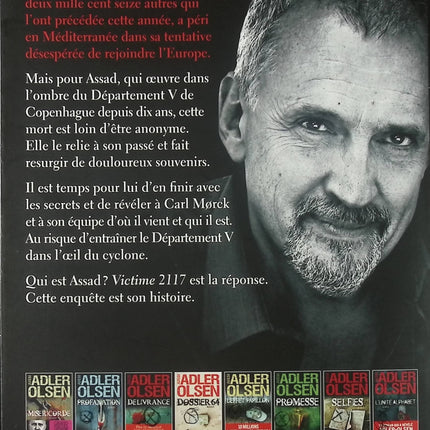 Thriller Victime 2117 Jussi Adler-Olsen Département V tome 8 polar nordique enquête suspense livre occasion - Livre