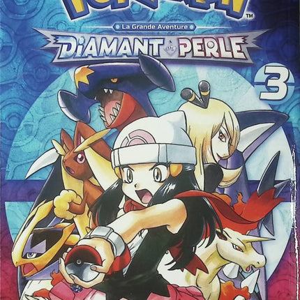 Pokémon La Grande Aventure Diamant Perle Platine Tome 3 – manga Pokémon Sinnoh aventure Hidenori Kusaka Satoshi Yamamoto d’occasion - Livre Manga