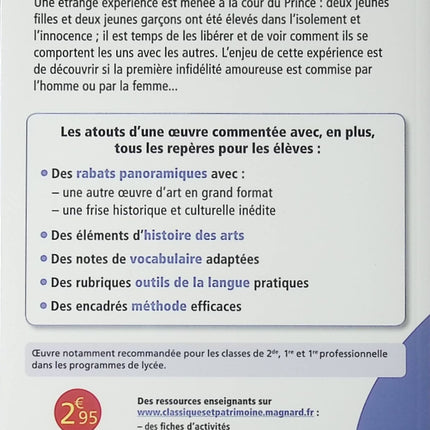 La Dispute – Pierre de Marivaux | classique théâtre français, pièce de littérature classique et étude scolaire - Livre