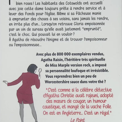 Agatha Raisin Enquête Tome 24 Gare Aux Empoisonneuses M. C. Beaton livre occasion – roman policier britannique humour enquête village anglais - Livre