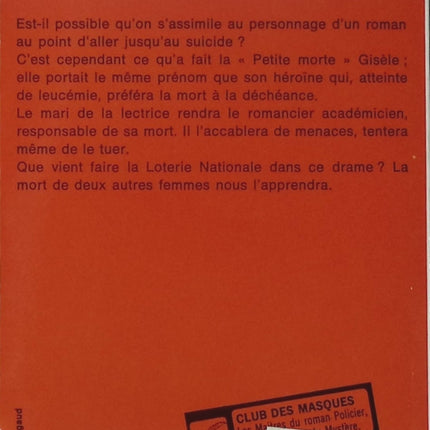 Une petite morte de rien du tout – roman policier humoristique français Charles Exbrayat occasion - Livre