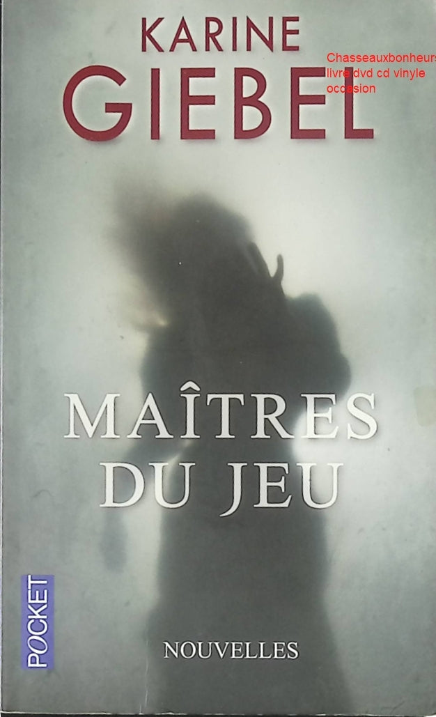 Maîtres du jeu Karine Giebel livre occasion – thriller psychologique suspense crime enquête - Livre
