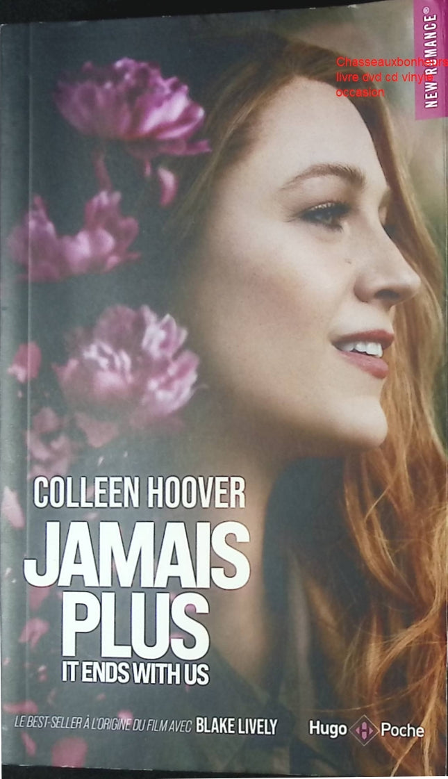 Jamais plus Colleen Hoover édition film livre occasion – roman contemporain amour drame émotion suspense - Livre