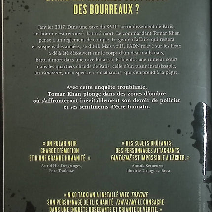 Fantazmë – Niko Tackian – thriller psychologique, mystère et enquête haletante - Livre