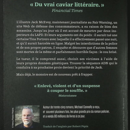 Séquences mortelles – Michael Connelly – roman policier thriller enquête Harry Bosch suspense crime d’occasion - Livre