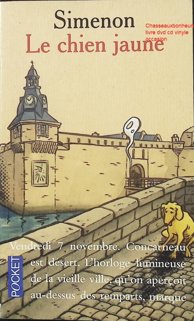 Le Chien jaune – Georges Simenon roman policier Maigret enquête mystère port breton suspense classique - Livre