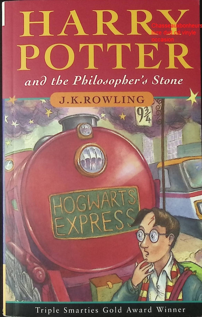 Roman fantasy Harry Potter et la Pierre philosophale J.K. Rowling Tome 1 magie aventure jeunesse livre occasion - Livre en Anglais