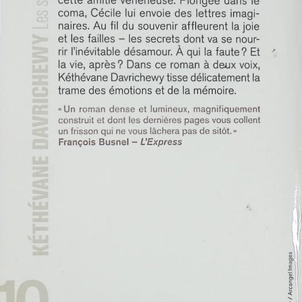 Les Séparées – Kéthévane Davrichewy – Roman contemporain sur l’amitié, la mémoire et les liens brisés - Livre