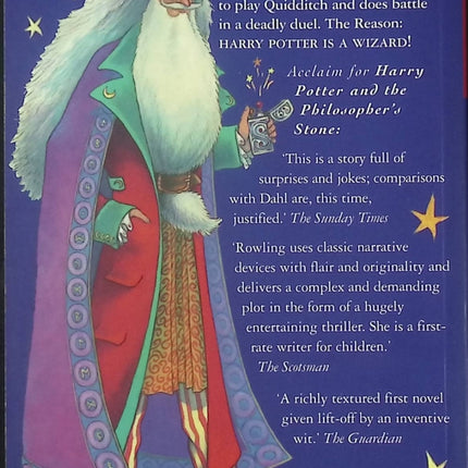 Roman fantasy Harry Potter et la Pierre philosophale J.K. Rowling Tome 1 magie aventure jeunesse livre occasion - Livre en Anglais