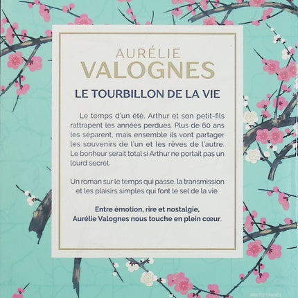 Le Tourbillon de la vie – Aurélie Valognes – roman contemporain, transmission et émotions familiales - Livre