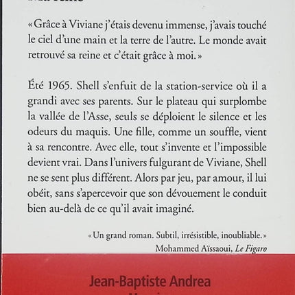 Ma Reine – Jean-Baptiste Andrea – Roman d’apprentissage poétique sur l’enfance, la liberté et la nature - Livre