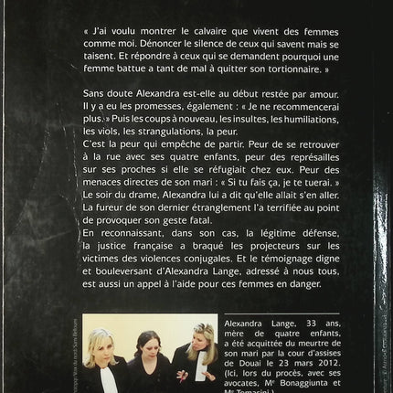 Acquittée Alexandra Lange témoignage justice procès affaire judiciaire récit de vie - Livre