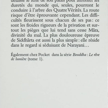 Roman biographique spiritualité philosophie – Bouddha Tome 2, Le sourire du sage Patricia Chendi - Livre