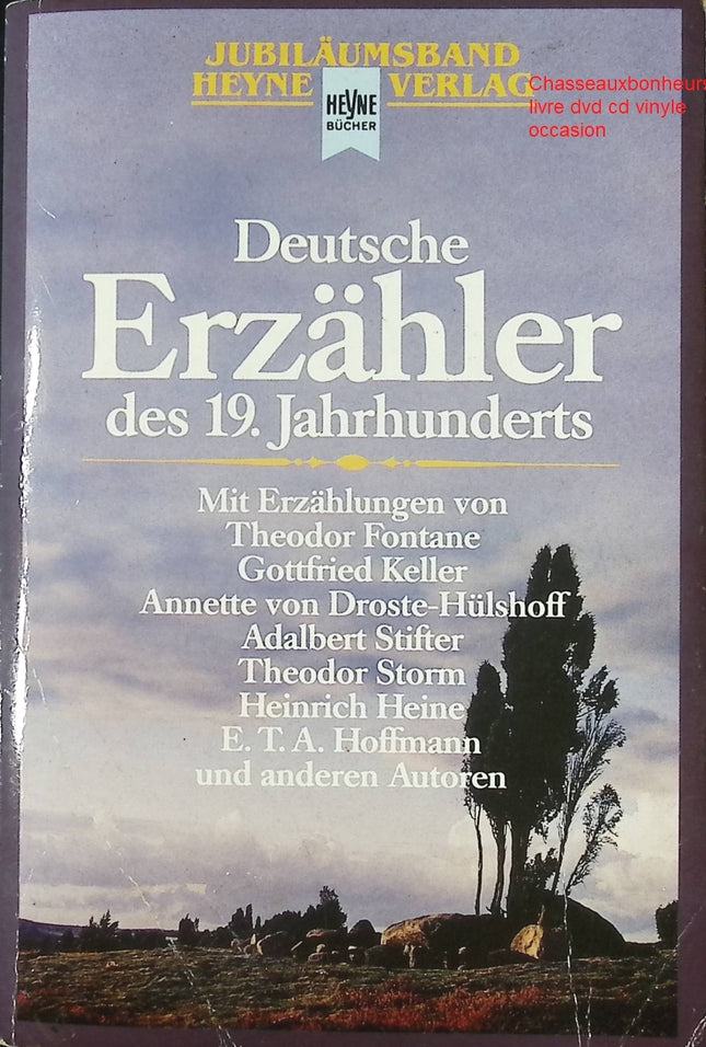 Deutsche Erzähler des 19. Jahrhunderts – Anthologie – Littérature allemande classique du XIXe siècle - Livre en Allemand