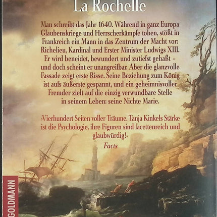 Die Schatten von La Rochelle – Tanja Kinkel – Roman historique et intrigues en France - Livre en Allemand