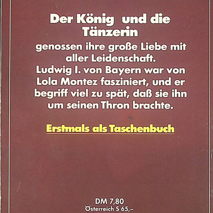Biographie historique Lola Montez Ein Traum von Schönheit und Liebe Erich Pottendorf livre occasion - Livre en Allemand
