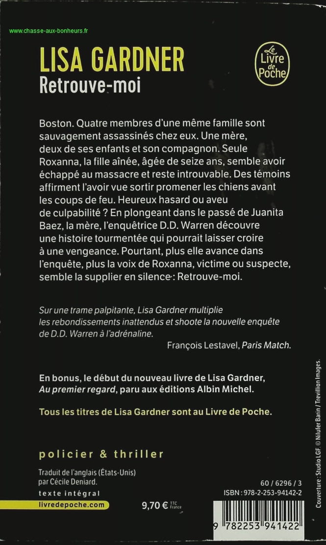 Retrouve-moi - Lisa Gardner - livre