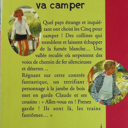 The Famous Five Go Camping Pink Library - Enid Blyton - book