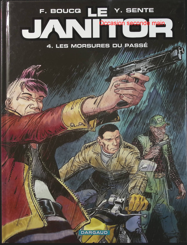 Le Janitor Tome 4 Les Morsures du Passé – Yves Sente et François Boucq – BD d’espionnage, enquête, Vatican et thriller international  - Livre BD