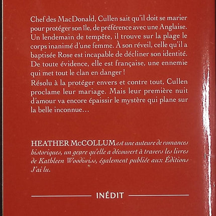 Passions en Écosse Tome 2 – Le charmeur de l’île d’Islay – Heather McCollum – Romance historique Highland – mariage forcé et secrets - Livre
