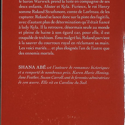 La Destinée de Kyla – Shana Abé – Roman d’amour historique médiéval – Romance ennemis à époux - Livre