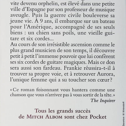La Guitare magique de Frankie Presto – Mitch Albom – roman musical contemporain destin musique roman inspirant d’occasion - Livre
