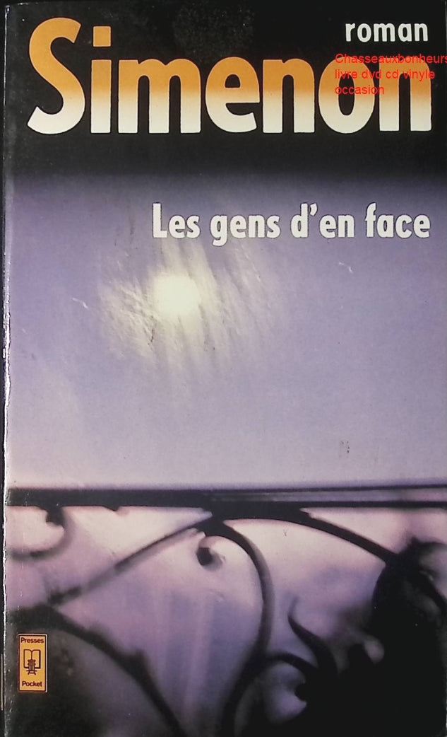 Les Gens d’en face – Georges Simenon – roman policier classique roman noir psychologique littérature française d’occasion - Livre