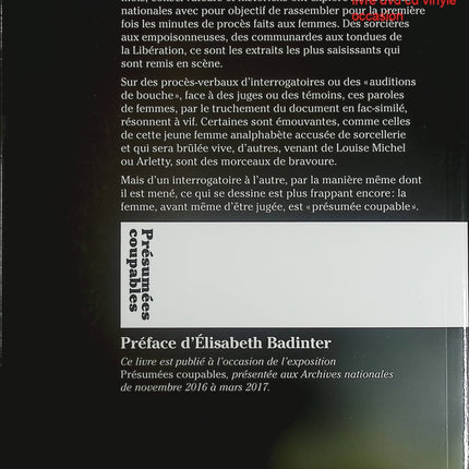 Présumées coupables – Pierre Fournié – Essai historique sur les grands procès faits aux femmes - Livre