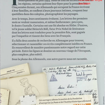 Comme un Allemand en France – Lettres inédites 1940-1944 – Aurélie Luneau, Jeanne Guérout, Stefan Martens – Témoignages de l’Occupation - Livre