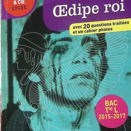 Œdipe roi Sophocle tragédie grecque théâtre antique lycée bac français lecture classique - Livre