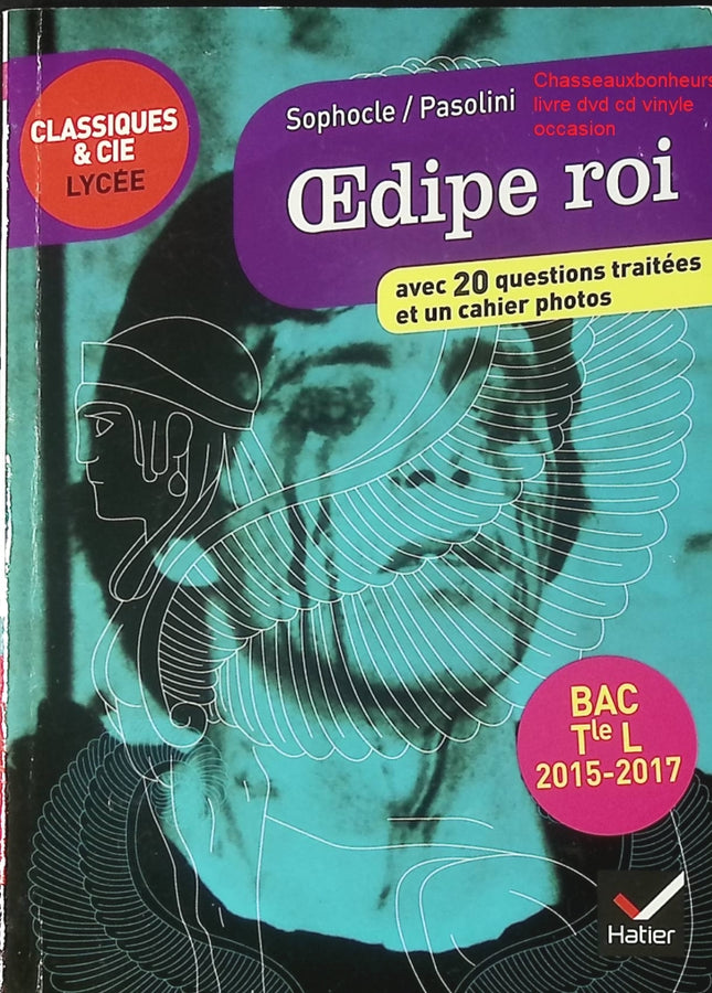 Œdipe roi Sophocle tragédie grecque théâtre antique lycée bac français lecture classique - Livre