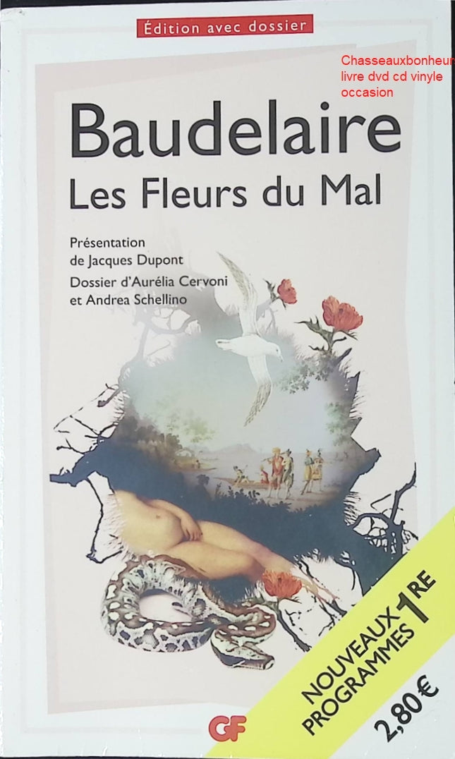 Les Fleurs du Mal Charles Baudelaire poésie française classique recueil lycée bac littérature - Livre