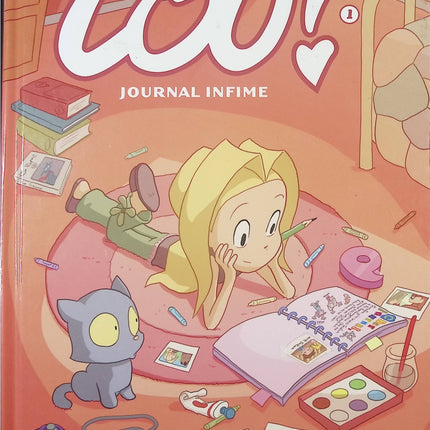 Lou ! Tome 1 Journal Infime bande dessinée jeunesse humour aventures Julien Neel occasion - Livre BD