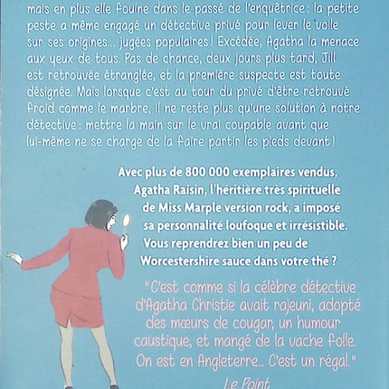 Agatha Raisin enquête Tome 26 Secrets sur canapé M. C. Beaton – roman policier humour anglais cosy mystery - Livre