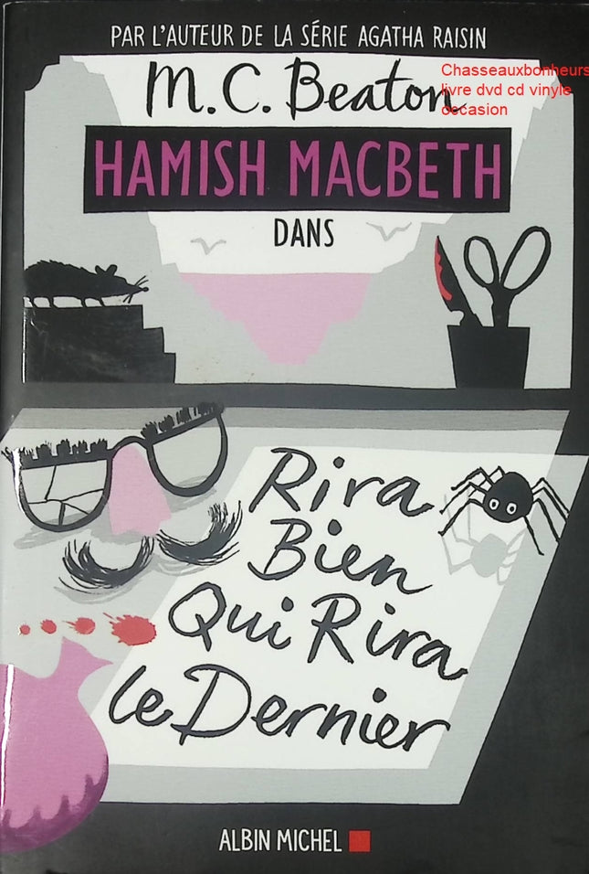 Hamish Macbeth Tome 7 Rira bien qui rira le dernier M. C. Beaton – roman policier cosy mystery écossais - Livre