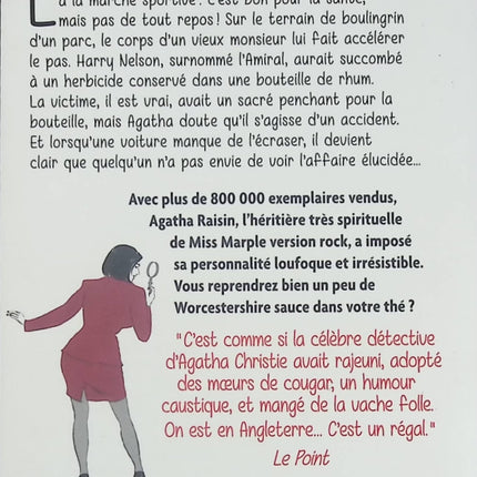 Agatha Raisin enquête Tome 32 Cul sec ! M. C. Beaton – roman policier humour anglais cosy mystery - Livre