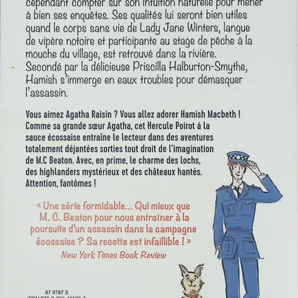 Hamish Macbeth Tome 1 Qui prend la mouche M. C. Beaton – roman policier cosy mystery écossais - Livre