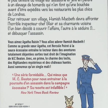 Hamish Macbeth Tome 3 Qui s’y frotte s’y pique M. C. Beaton – roman policier cosy mystery écossais - Livre