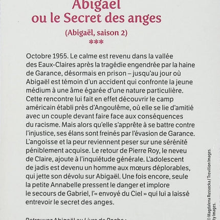 Abigaël Saison 2 Tome 3 Abigaël ou le Secret des Anges roman saga familiale historique Marie-Bernadette Dupuy occasion pas cher - Livre