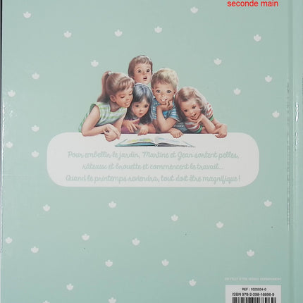 Martine jardine – livre jeunesse illustré de Gilbert Delahaye et Marcel Marlier – jardinage, nature et découverte - livre