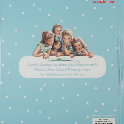 Martine à la mer – livre jeunesse illustré de Gilbert Delahaye et Marcel Marlier – vacances, plage et découvertes - livre